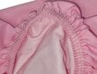 Vedenpitävä Jersey-trikoolakana kumilla, vaaleanpunainen 70 x 140 cm hinta ja tiedot | Lakanat | hobbyhall.fi