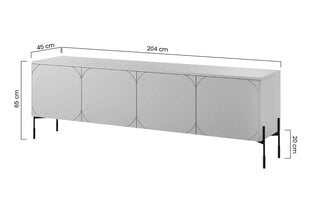 TV-taso Bogart Sonatia 200, punainen hinta ja tiedot | TV-tasot | hobbyhall.fi