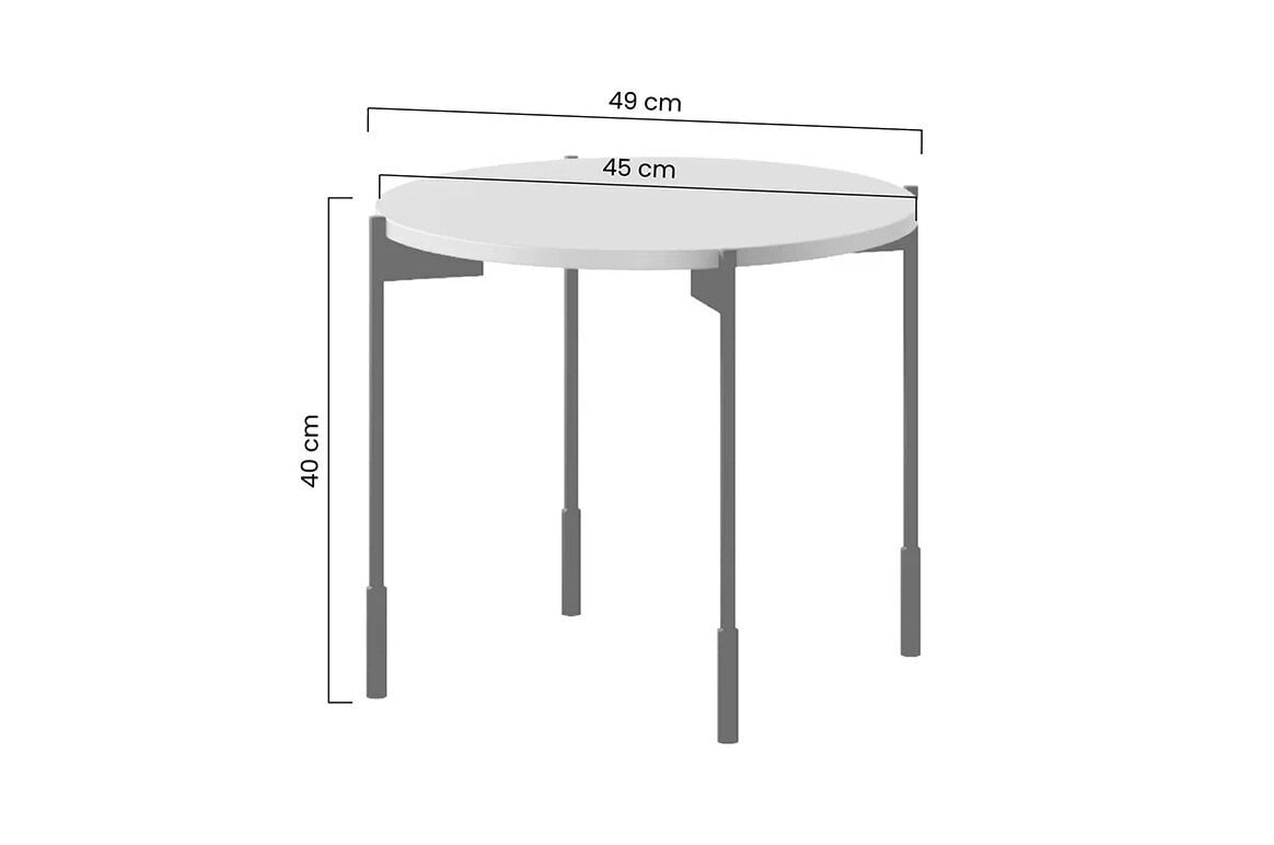 Sohvapöytä Bogart Sonatia 45, beige hinta ja tiedot | Sohvapöydät | hobbyhall.fi