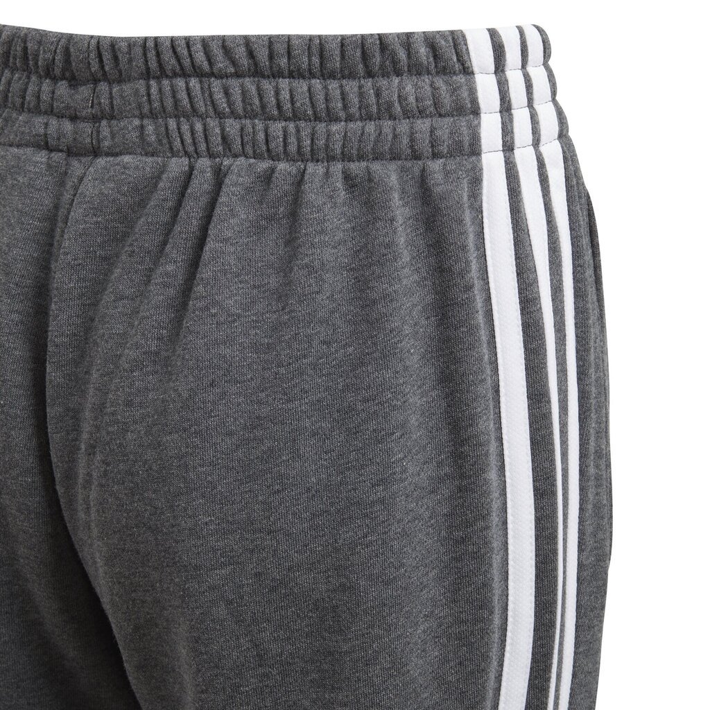 Adidas Housut Yb 3S Ft Pants Grey hinta ja tiedot | Tyttöjen leggingsit ja housut | hobbyhall.fi