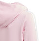 Adidas huppari Yg E 3S Fz Hoodie Pink hinta ja tiedot | Tyttöjen neuleet, liivit ja jakut | hobbyhall.fi