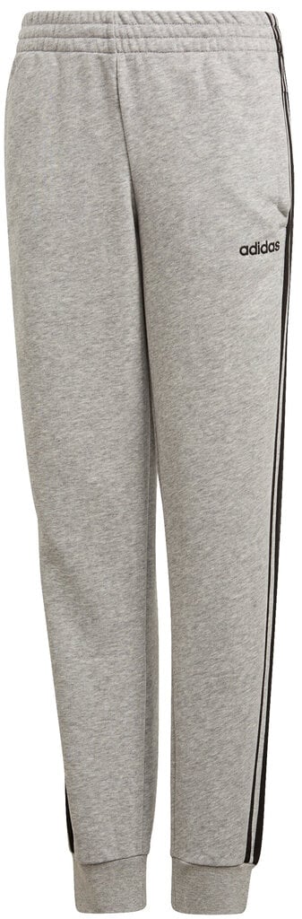 Adidas Housut Yg E 3s Pants Grey hinta ja tiedot | Tyttöjen leggingsit ja housut | hobbyhall.fi