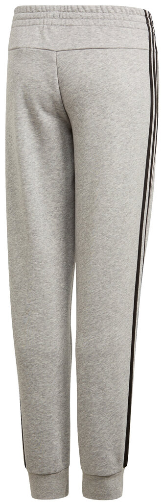 Adidas Housut Yg E 3s Pants Grey hinta ja tiedot | Tyttöjen leggingsit ja housut | hobbyhall.fi