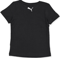 Puma Puserot Alpha Tee G Black hinta ja tiedot | Tyttöjen paidat | hobbyhall.fi