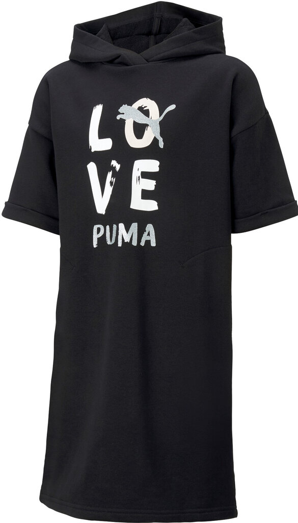 Puma Mekko Alpha Dress Black hinta ja tiedot | Tyttöjen mekot | hobbyhall.fi