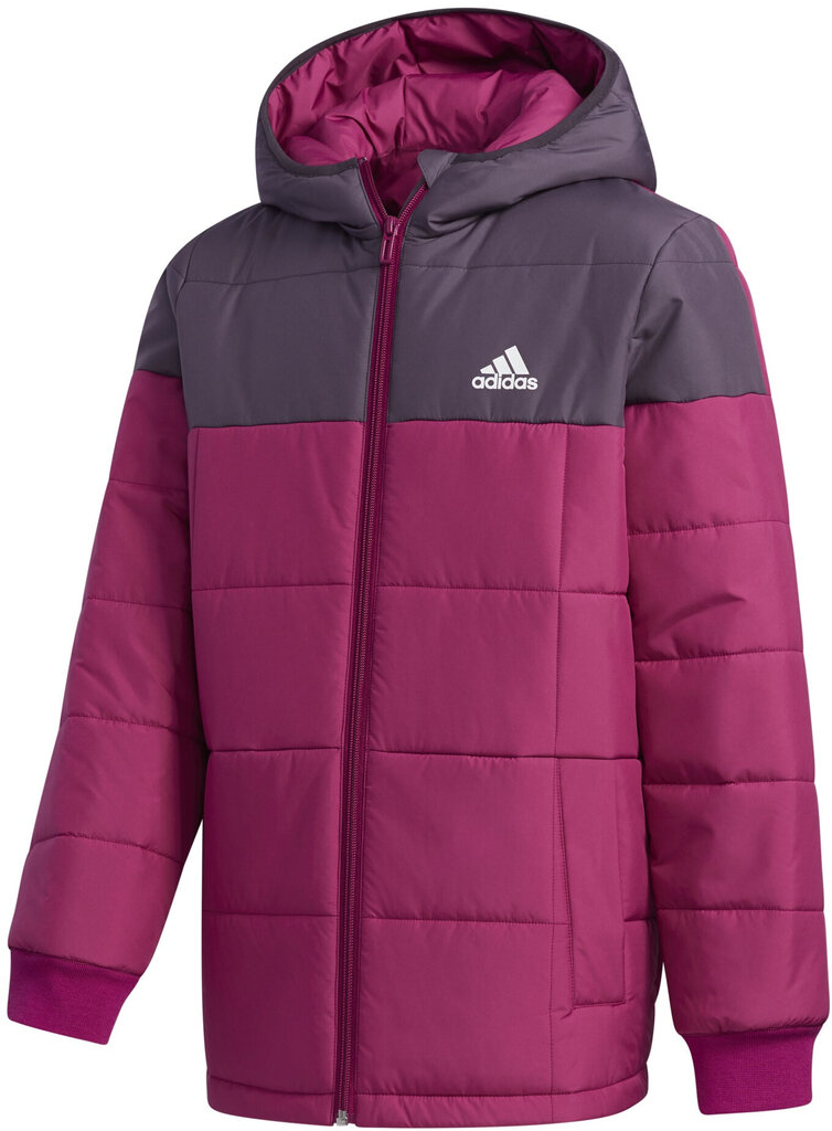 Adidas Takki Yk J Padding Purple hinta ja tiedot | Tyttöjen takit | hobbyhall.fi