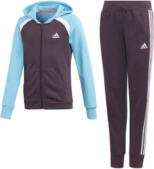 Adidas Urheiluasu G Hood Cot Ts1 Purple Blue hinta ja tiedot | Tyttöjen kokoasut ja setit | hobbyhall.fi