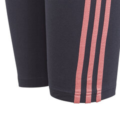 Adidas Shortsit G 3S Bk Short Blue hinta ja tiedot | Tyttöjen shortsit | hobbyhall.fi