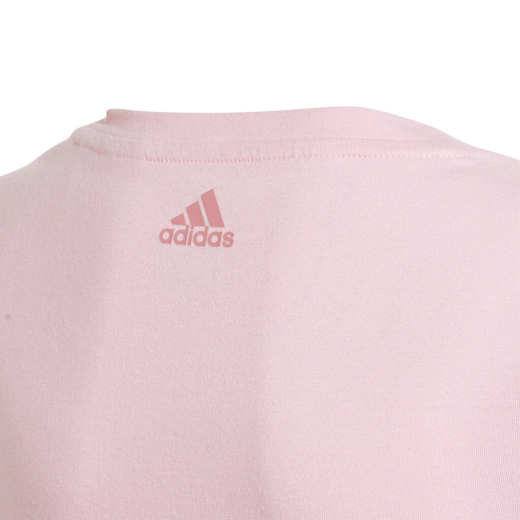 Adidas Puserot G Lin T Pink hinta ja tiedot | Tyttöjen paidat | hobbyhall.fi