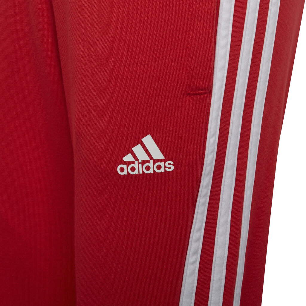 Adidas Urheiluasu Lk Logo Jog Set Red Pink H65799 hinta ja tiedot | Tyttöjen leggingsit ja housut | hobbyhall.fi