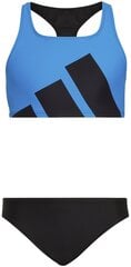 Adidas Uimapuku Yg Mh Bikini Blue Black HC9650 hinta ja tiedot | Tyttöjen uima-asut | hobbyhall.fi