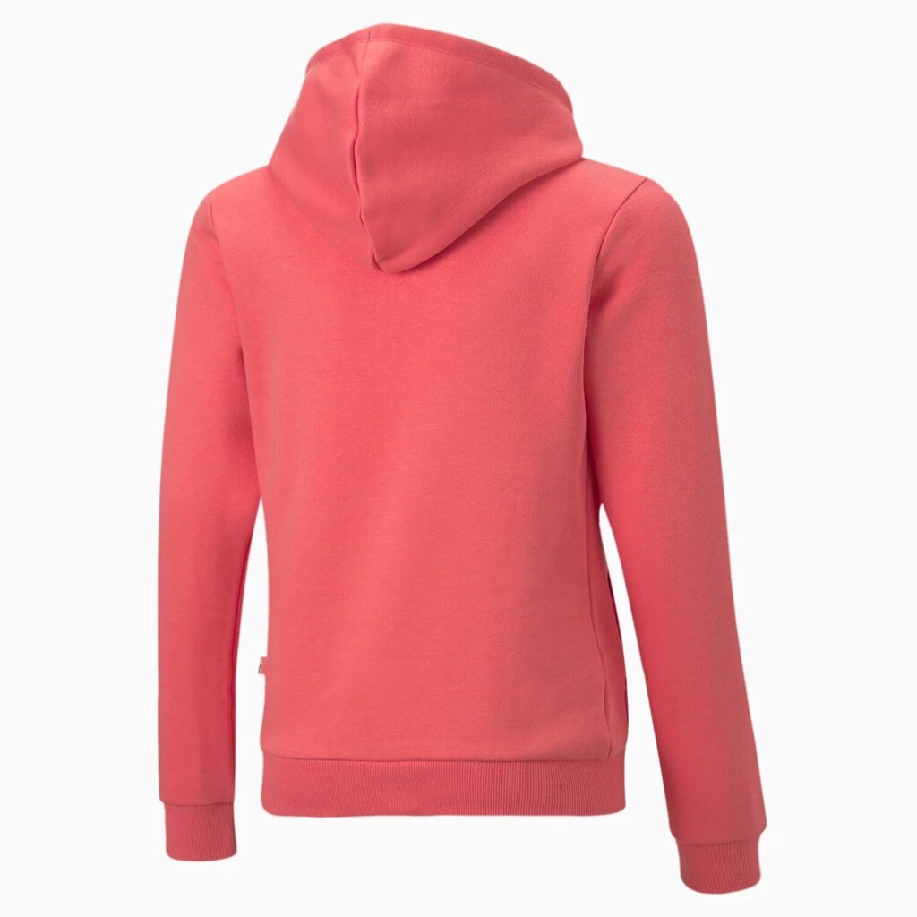 Puma Jumpperi Ess Logo Hoodie Coral 587031 58 hinta ja tiedot | Tyttöjen neuleet, liivit ja jakut | hobbyhall.fi