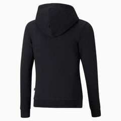 Puma Jumpperi Ess Logo Hoodie Black 587030 01 hinta ja tiedot | Tyttöjen neuleet, liivit ja jakut | hobbyhall.fi