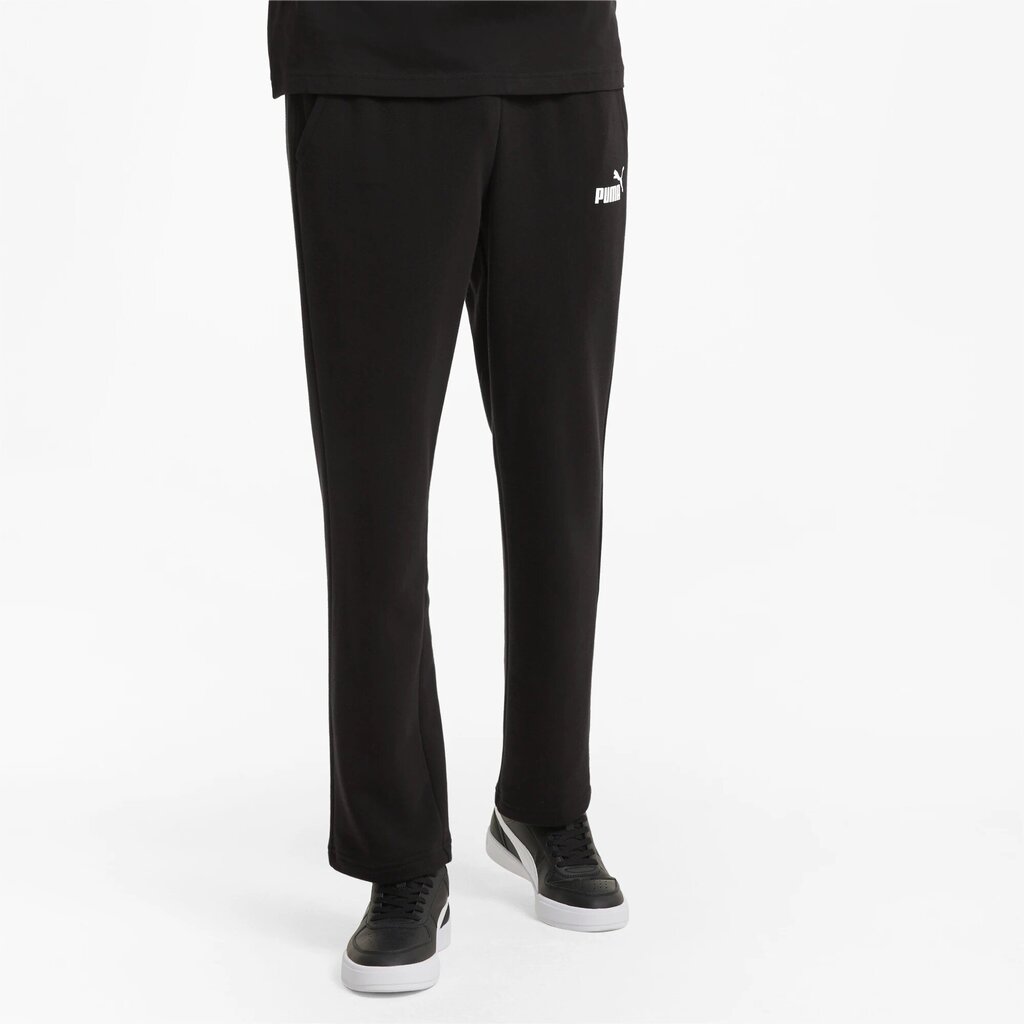 Puma Urheiluhousut Ess Logo Pants Tr Black 586720 01 hinta ja tiedot | Miesten urheiluvaatteet | hobbyhall.fi