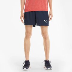 Puma Shortsit Active Woven Shorts Blue hinta ja tiedot | Miesten urheiluvaatteet | hobbyhall.fi