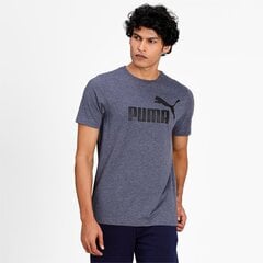 Puma T-paita Ess Heather Tee Blue hinta ja tiedot | Miesten urheiluvaatteet | hobbyhall.fi