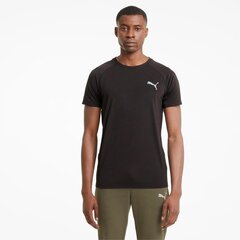 Puma T-paita Evostripe Tee Black hinta ja tiedot | Miesten urheiluvaatteet | hobbyhall.fi