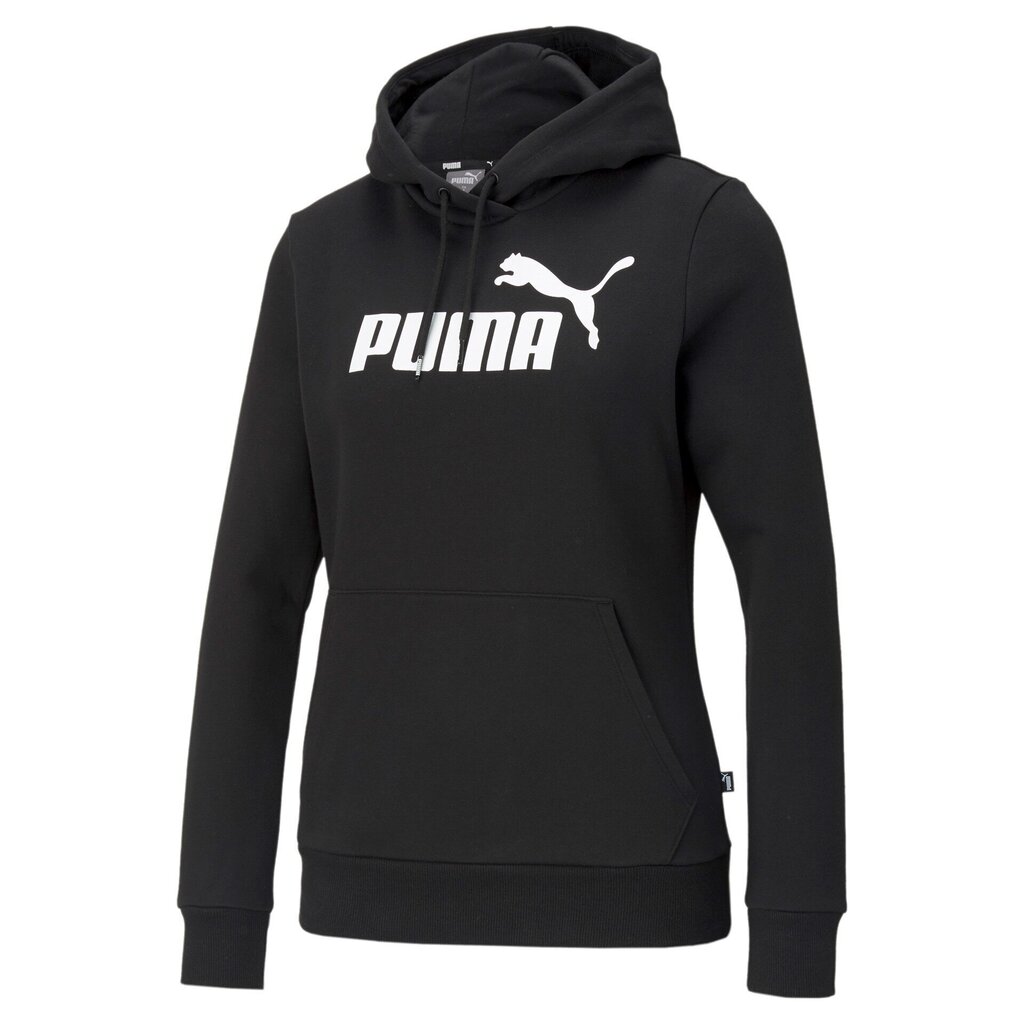 Puma Jumpperi Ess Logo Hoodie Black 586788 01 hinta ja tiedot | Naisten hupparit, collegepaidat ja villapaidat | hobbyhall.fi