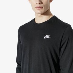 Nike T-paita M NSW Club Tee-Ls Black hinta ja tiedot | Miesten urheiluvaatteet | hobbyhall.fi