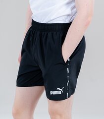 Puma Shortsit Ess+ Tape Woven Black 849043 01 hinta ja tiedot | Miesten shortsit | hobbyhall.fi