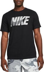 Nike T-paita M NK Df Tee Camo Gfx Black DM5669 010 hinta ja tiedot | Miesten T-paidat | hobbyhall.fi