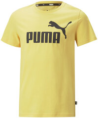 Puma T-paita Ess Logo Tee Yellow 586960 43 hinta ja tiedot | Poikien paidat | hobbyhall.fi