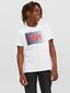 Jack & Jones lasten t-paita 12237411*03, valkoinen 5715425332999 hinta ja tiedot | Poikien paidat | hobbyhall.fi