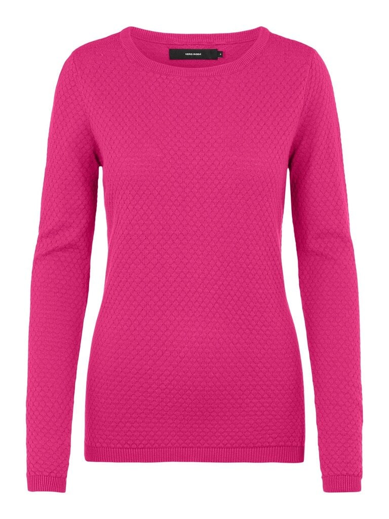 Vero Moda naisten Neulepaita 10136644*11, fuksia 5715427071087 XXL hinta ja tiedot | Naisten neulepuserot | hobbyhall.fi