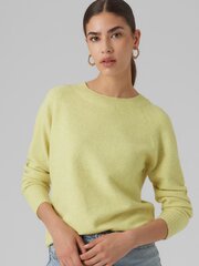 Vero Moda naisten neulepusero 10201022*11, keltainen/sulphur 5715426946133 hinta ja tiedot | Naisten neulepuserot | hobbyhall.fi