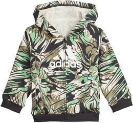 Adidas Urheiluasu I Jog Set B Black Green hinta ja tiedot | Vauvanvaatesetit | hobbyhall.fi