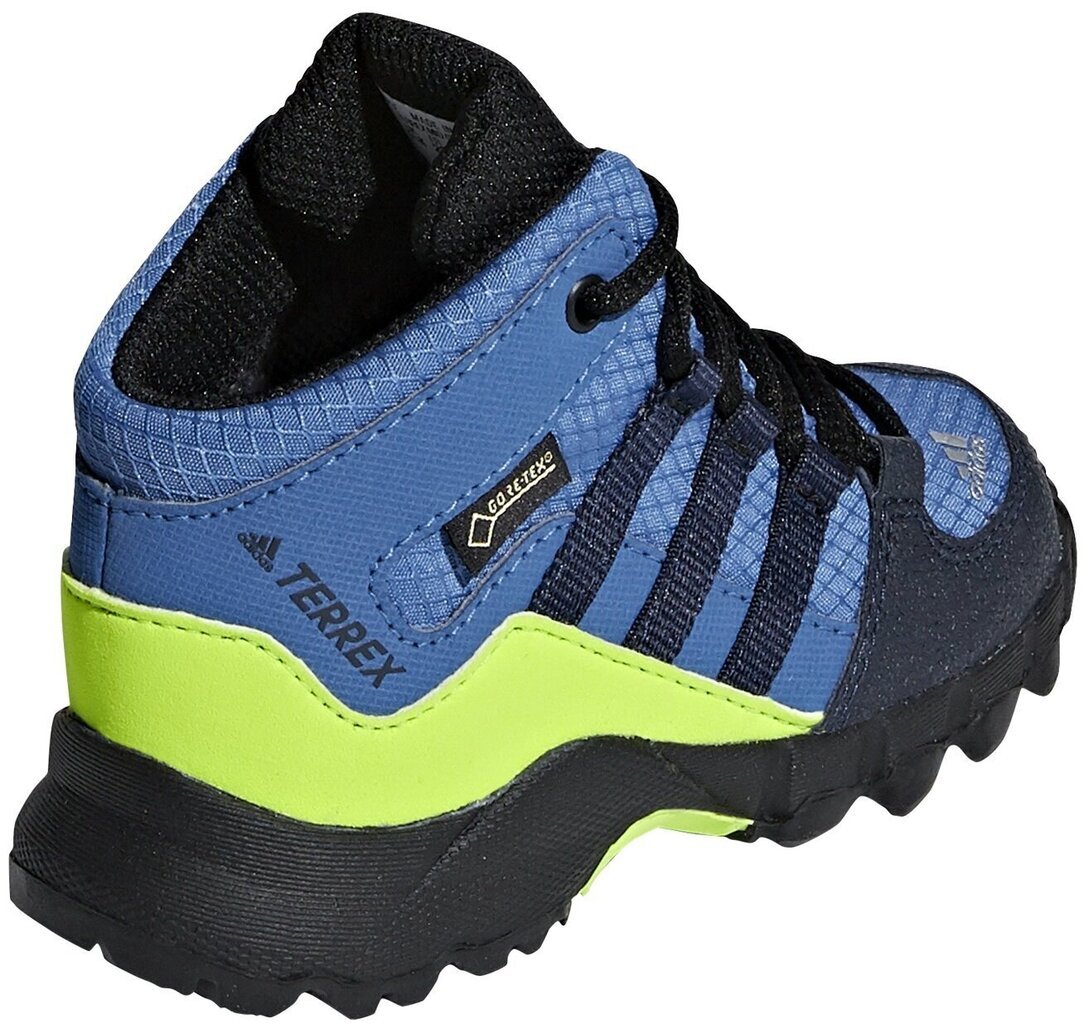 Adidas Jalkineet Terrex Mid Gtx Blue hinta ja tiedot | Lasten saappaat | hobbyhall.fi