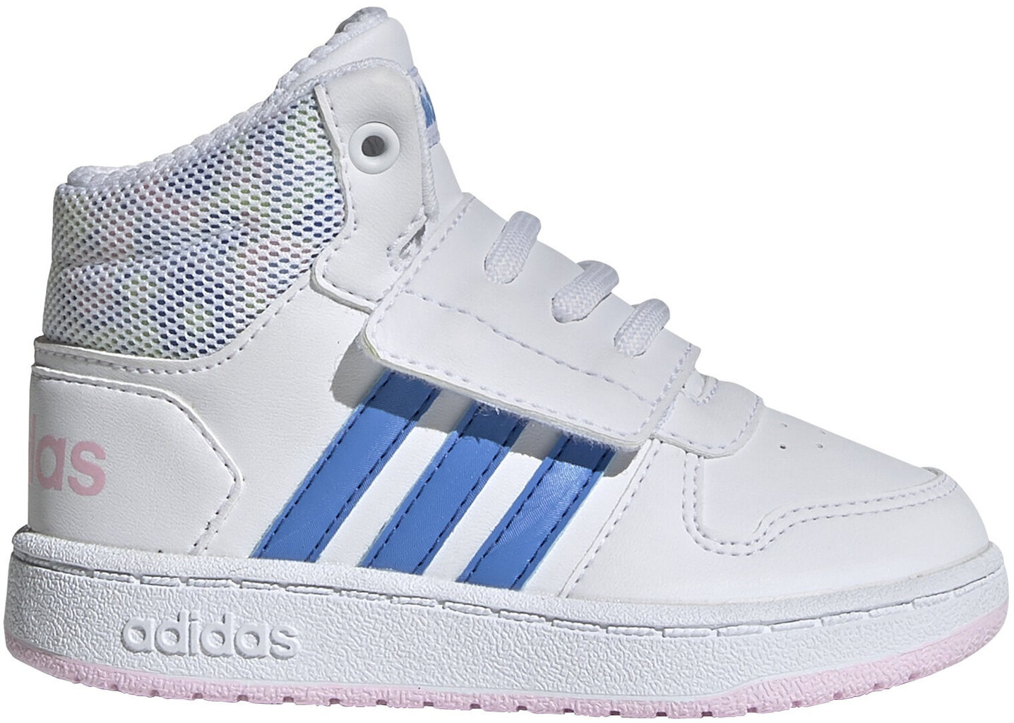 Adidas Jalkineet Hoops Mid 2.0 I White hinta ja tiedot | Lasten urheilukengät | hobbyhall.fi