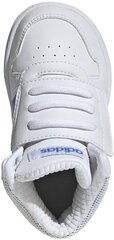 Adidas Jalkineet Hoops Mid 2.0 I White hinta ja tiedot | Lasten urheilukengät | hobbyhall.fi