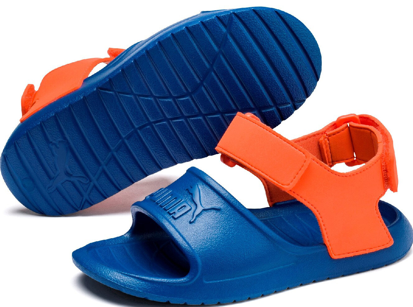 Puma Sandaalit Divecat V2 Injex Blue Orange hinta ja tiedot | Lasten sandaalit | hobbyhall.fi