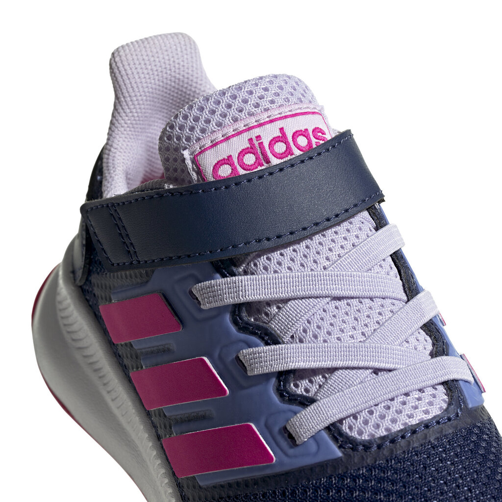 Adidas Jalkineet Runfalcon C Blue Pink hinta ja tiedot | Lasten urheilukengät | hobbyhall.fi