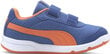 Puma Jalkineet Stepfleex 2 Mesh Blue Orange hinta ja tiedot | Lasten urheilukengät | hobbyhall.fi