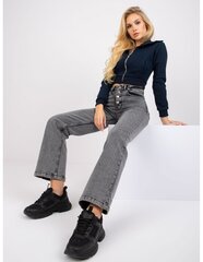 Nainen tummanharmaa Jeans denim farkut hinta ja tiedot | Naisten farkut | hobbyhall.fi