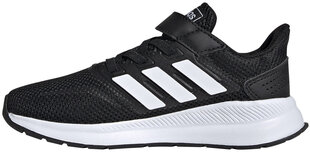 Adidas Jalkineet Teini-ikäisille Runfalcon C Black hinta ja tiedot | Lasten urheilukengät | hobbyhall.fi