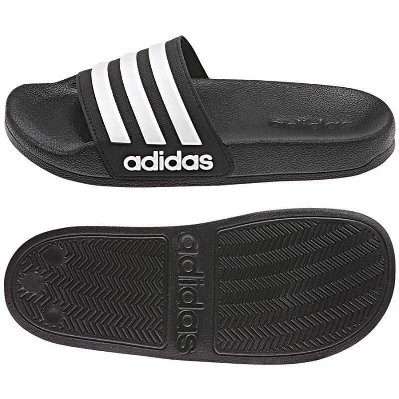 Adidas Tossut Adilette Shower Black hinta ja tiedot | Lasten rantakengät | hobbyhall.fi