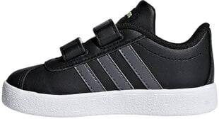 Adidas Jalkineet Vl Court 2.0 Cmf I Black hinta ja tiedot | Lasten urheilukengät | hobbyhall.fi