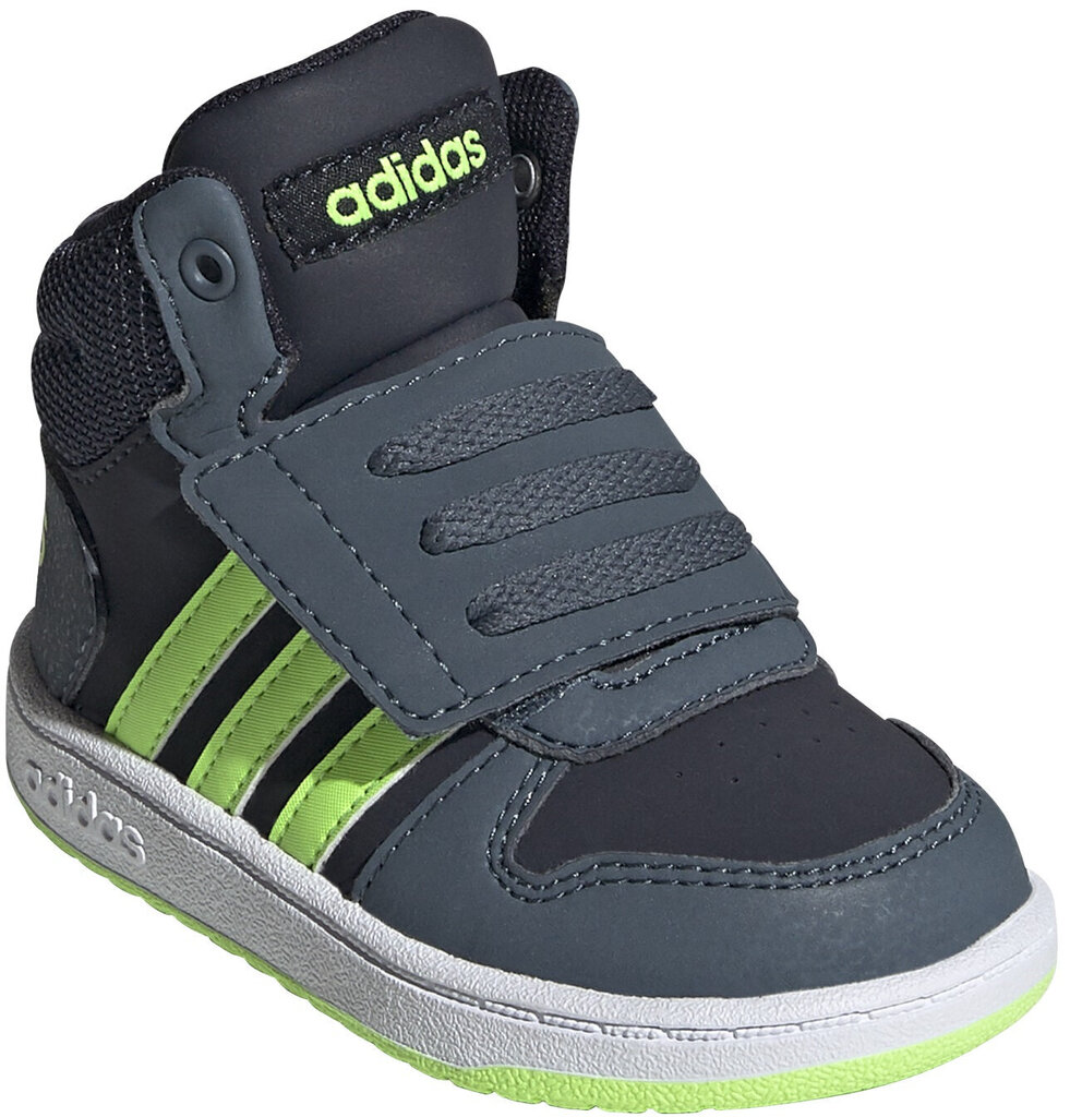 Adidas Jalkineet Hoops Mid 2.0 I Legend Ink hinta ja tiedot | Lasten urheilukengät | hobbyhall.fi