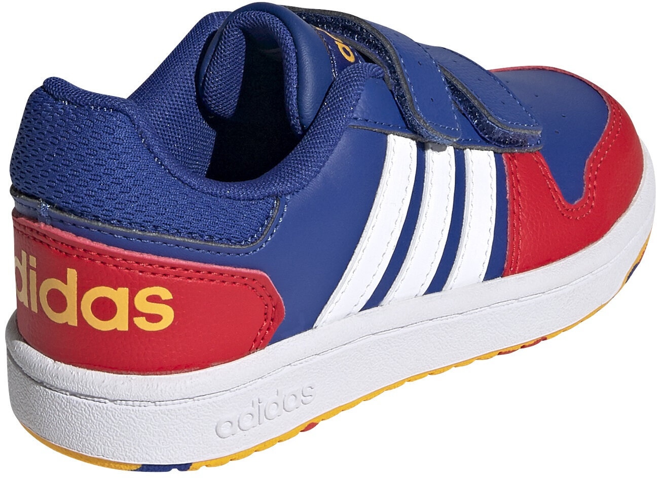 Adidas Jalkineet Hoops 2.0 Cmf C Blue Red hinta ja tiedot | Lasten urheilukengät | hobbyhall.fi