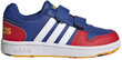 Adidas Jalkineet Hoops 2.0 Cmf C Blue Red hinta ja tiedot | Lasten urheilukengät | hobbyhall.fi