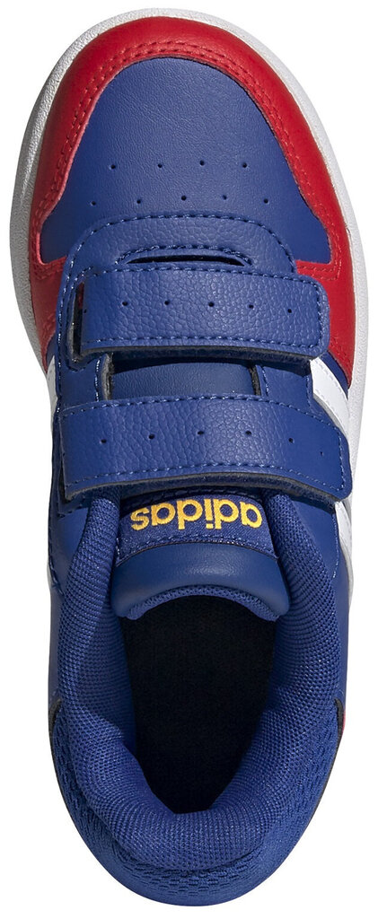 Adidas Jalkineet Hoops 2.0 Cmf C Blue Red hinta ja tiedot | Lasten urheilukengät | hobbyhall.fi