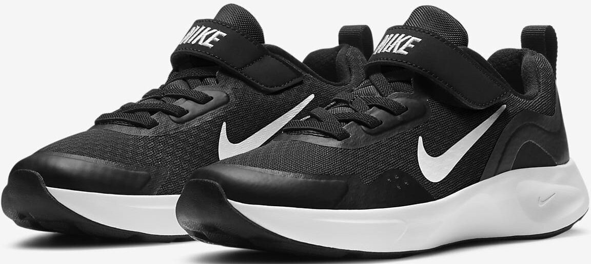 Nike Jalkineet Wearallday Black hinta ja tiedot | Lasten urheilukengät | hobbyhall.fi