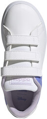 Adidas Jalkineet Advantage C White hinta ja tiedot | Lasten urheilukengät | hobbyhall.fi