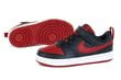 Nike Jalkineet Court Borough Low2 Black Red hinta ja tiedot | Lasten urheilukengät | hobbyhall.fi