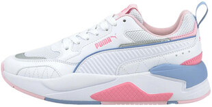 Puma Jalkineet X-Ray 2 Square Jr White Pink Blue hinta ja tiedot | Lasten urheilukengät | hobbyhall.fi