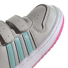 Adidas Jalkineet Hoops 2.0 Cmf I Grey hinta ja tiedot | Lasten urheilukengät | hobbyhall.fi