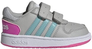 Adidas Jalkineet Hoops 2.0 Cmf I Grey hinta ja tiedot | Lasten urheilukengät | hobbyhall.fi